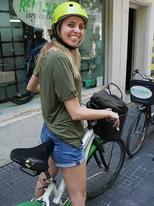 Bicicleta en Buenos Aires