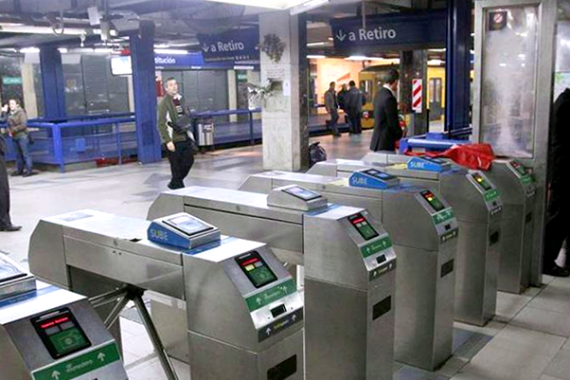 Subway station Retiro will close for January