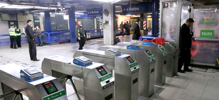 Subway station Retiro will close for January